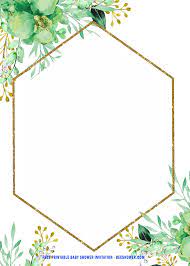 Free Printable Gender Neutral Greenery Baby Shower Invitation T Gender Neutral Baby Shower Invitations Baby Shower Invitation Templates Baby Shower Invitations
