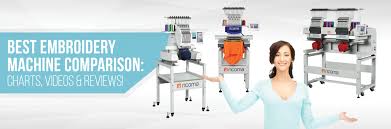 Best Embroidery Machine Comparison