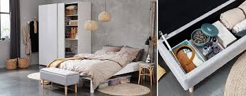 See more ideas about bench with storage, bedroom bench, storage. Get A Calm Atmosphere With Bedroom Storage Solutions Jysk