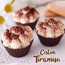 Cestini Tiramisu Da Buffet Fatto In Casa Da Benedetta Rossi Ricette Di Cucina Tiramisu Idee Alimentari