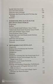 Perkembangan fisik merupakan dasar bagi kemajuan perkembangan berikutnya, dengan meningkatnya pertumbuhan tubuh baik berat badan maupun tinggi badan serta kekuatannya, memungkinkan anak. Intervensi Awal Dalam Pendidikan Khas Books Stationery Books On Carousell