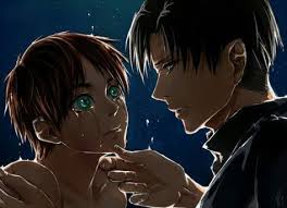 Levi Hebt Sein Kinn An Weine Nicht Eren Ich Liebe Dich Und Wir Schaffen Das Zusammen Levi Eren Aot Kinn