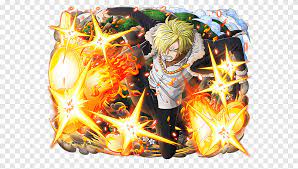 Anime characters are very captivating and colorfully cute. Sanji Vinsmoke Yellow Haired Male Anime Character Illustration Png Pngegg