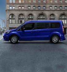 Transit Connect Shown In Dark Blue Ford Transit Wagon Van Wert