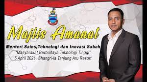 Misi mencipta kekayaan, menjana pengetahuan baharu, memacu pertumbuhan ekonomi Majlis Amanat Menteri Sains Teknologi Inovasi Sabah Youtube