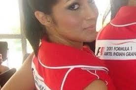 Formula One, F1 Grid Girl moment