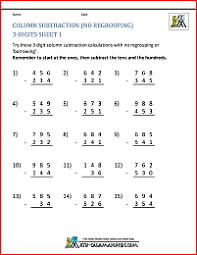 year 3 maths worksheets