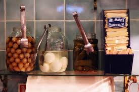 Take care not to split eggs. Why Do Bars Sell Pickled Eggs Mental Floss