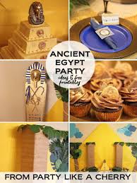 That's why i'm so excited to share this super duper collection of free printables all about ancient egypt. Ancient Egypt Party Ideas Party Like A Cherry