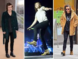 Harry styles is even more into his chelsea boots than we thought. Harry Styles S Boots One Direction Saint Laurent Chelsea Boots Teen Vogue