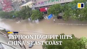 Natural disaster on july 26, 2021. Typhoon Hagupit Hits East China And Heads Towards Shanghai South China Morning Post