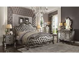 Acme Versailles Ii Silver Eastern King 26837ek For 1465 Dormitorios Rooms Decored Muebles De Exterior