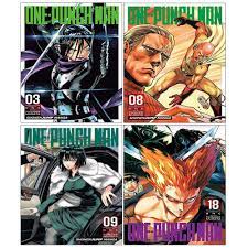 One-Punch Man Series Vol 3 8 9 18 Collection 4 Books Set By Yusuke ONE  & Murata | eBay