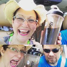 Beach bound with the healthiest meal of my day in hand! Su…