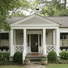 Ranch Style Home Curb Appeal Home Design Ideas Pictures Remodel And Decor Cottage Exterior House Exterior Porch Design