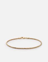 Shop devices, apparel, books, music & more. Rope Chain Bracelet Gold Vermeil Women S Bracelets Miansai