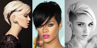Taglio capelli corti donna primavera . Capelli Rasati Da Un Lato Ecco Le Migliori Tendenze Del Momento