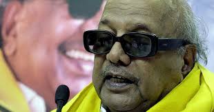 Muthuvel karunanidhi was the last of tamil nadu's politicians with a colossal mass following, like mg ramachandran and jayaram jayalalithaa. Karunanidhi The Political Artist Was A Vital Presence In Tamil Politics For Over 70 Years