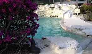 secluded garden pool