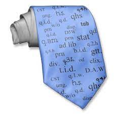 Pharmacist S Abbreviations Tie For Men Zazzle Com Pharmacy Fun Pharmacist Pharmacy Humor