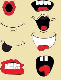 Yeux Et Bouches Ou Autre A Decouper Visage De Poupee Dessin De Visage Coloriage
