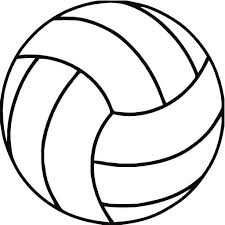 Let your kid first the circle in the picture, identify what it s and then color it. Volleyball Clip Art Shapes Cwemi Images Gallery Clipartix