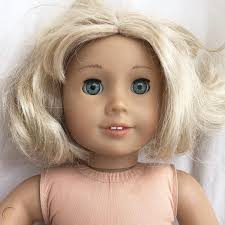 Have fun walking the fine line between. American Girl Doll Just Like You Truly Me Short Blonde Wavy Hair Green Eyes 1853517213
