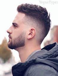 Trendy Short Haircuts For Men With Beautiful Beard Men Short Hairstyle And Haircuts Ideas Are The Most Popula Short Fade Haircut Faded Hair Men Haircut Styles