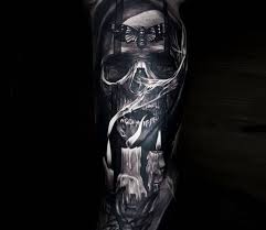 Photo Grim Reaper Tattoo By Ata Ink Photo 27712 Skull Sleeve Tattoos Reaper Tattoo Realistic Tattoo Sleeve