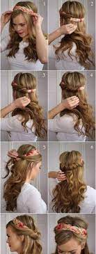 Rapide Facile Retour Ecole A Coiffure Long Cheveux Lange Haare Coole Frisuren Schulfrisuren