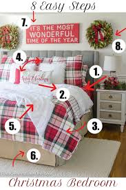 How To Decorate Your Bedroom For Christmas In 8 Steps Christmas Bedroom Christmas Decorations Bedroom Christmas Room Decor