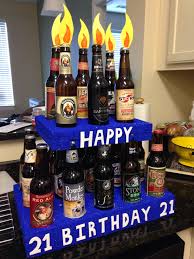 21st Birthday Ideas For Guys From Parents Pin By Michelle Smith On Crafts Birthday Presents For Dad Beer Birthday 21st Birthday Beer Cake