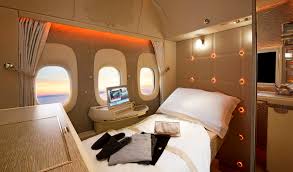 Whilst both can be used by first class passengers, the 1 on the port is slightly larger than the 1 in the center, which is predominantly used by the crew. Emirates Wins Award For Cabin Innovation Arab News