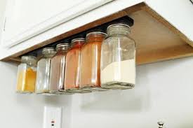 Easily accessible with one simple down and forward motion, this spice rack storage system by dropout cabinet fixtures is the ultimate spice rack! 6 More Ways To Use A Magnetic Knife Strip Around The Kitchen Magnetic Knife Rack Knife Rack Kitchen Hacks Organization