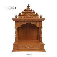 Indian Teak Wood Mandir Engraved Beautifully For Sale Online 200812 0925 Teak Wood Temple T Temple Design For Home Wooden Temple For Home Room Door Design