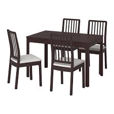 How to choose your dining room set. Ekedalen Ekedalen Table And 4 Chairs Dark Brown Orrsta Light Gray Ikea Living Room Leather Leather Living Room Set Brown Living Room Decor