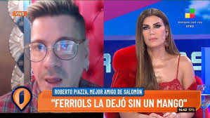 Roberto Piazza, sobre la intimidad de la vida de Ferriols: "Lo considero un  psicópata"