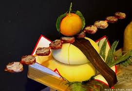 Japanese New Year Decoration Kagami Mochi Japanese New Year New Years Decorations Japanese