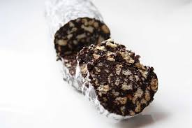 Saucisson Au Chocolat De Noel Avec Thermomix Meilleures Recettes Thermomix Chocolat Noel Recette