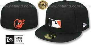 Baltimore Orioles Team Mlb Umpire Black Hat By New Era New Era Fitted Hats Mlb