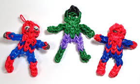 Plus, it doesn't require an expensive loom and the pieces are lovely! Rainbow Loom Super Action Figures Fall Under The Rainbow Loom Spell