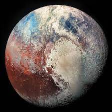 Pluto, large, distant member of the solar system that formerly was regarded as the outermost and smallest planet. Cracked Frozen And Tipped Over New Clues From Pluto S Past University Of Arizona News