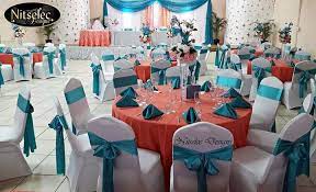 Wedding Decor By Nitselec Designs Coral And Turquoise Color Theme Trinidad Based Company Wedding Reception Backdrop Fabric Backdrop Reception Backdrop