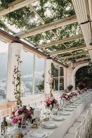 Romantic Wedding In Positano See More On The Lane Modern Wedding Reception Positano Wedding Unique Wedding Receptions