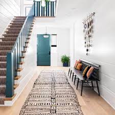 What about white to match the spindles? 22 Gorgeous Painted Stair Ideas