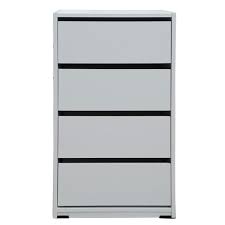 4 Drawer Robe Insert Clothes Cabinet Wardrobe Storage Unit Riteway No 6 50 W Cm X 90 H Cm White