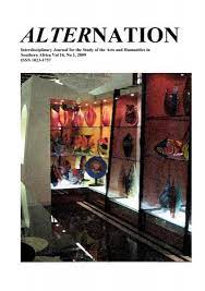 Maybe you would like to learn more about one of these? Alternation Journal University Of Kwazulu Natal