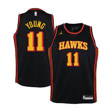 Get the quality you deserve with this swingman jersey. Atlanta Hawks Jordan Statement Swingman Trikot Trae Young Jugendliche