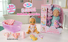 Use water to wipe away her sleepy eyes, then unwrap to reveal her hairstyle. Baby Born Bath Time Shop Clothing Shoes Online