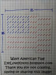 Download free plastic canvas patterns today for accessories, kids, and special occasions! Wavy American Flag Free Plastic Canvas Pattern Eyeloveknots